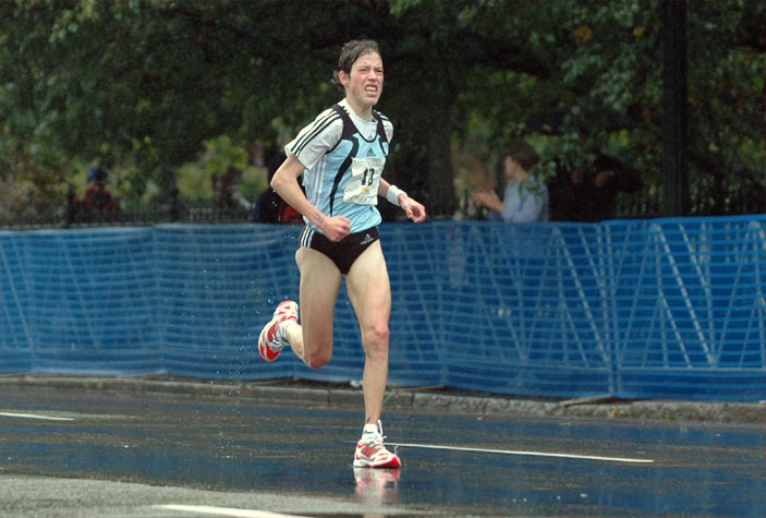 Emilie Mondor of Canada was returning to competition after a layoff due to injury and illness.