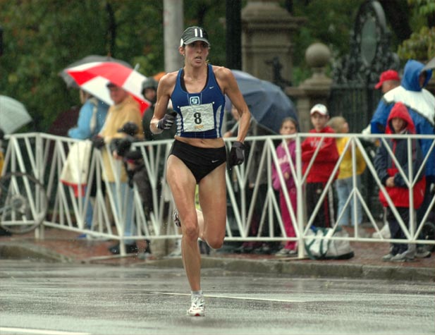 Jenny Crain, 37, of the Wisconsin Runner Racing Team finished 11th in 34:06.