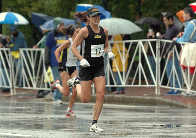 Cassandra Henkiel, 35, of Austin, Texas, finished 28th in 35:35.