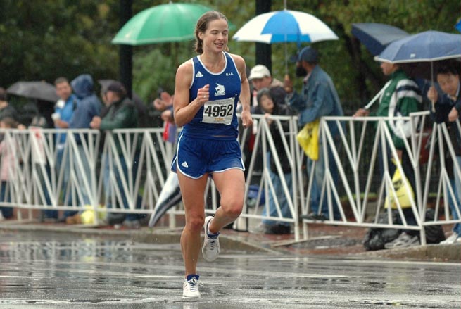 Carrie Zografos, 26, of the B.A.A. and Brighton, Massachusetts, finished 33rd in 36:00 (35:59 chip time).