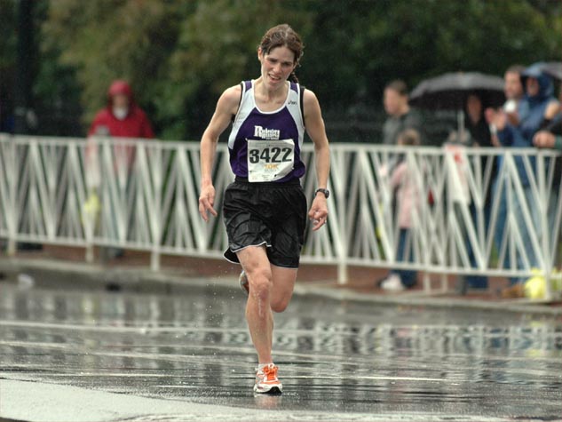 Danyelle Phelps, 30, of Milton, New Hampshire, finished 38th in 36:25.