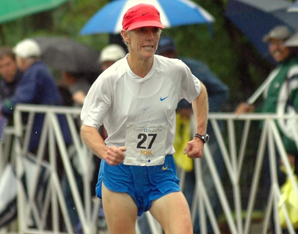 Joan Benoit Samuelson, 48, who qualified for her seventh Olympic Marathon Trials by running a 2:46 marathon just than one week earlier, continued to amaze by finishing 40th here (36:31).