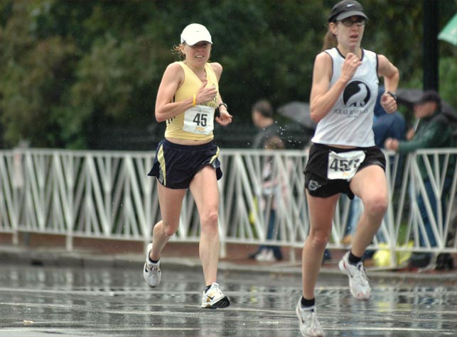 Lynn Knothe, 28, of Wilmington, Delaware, finished 55th in 38:48.