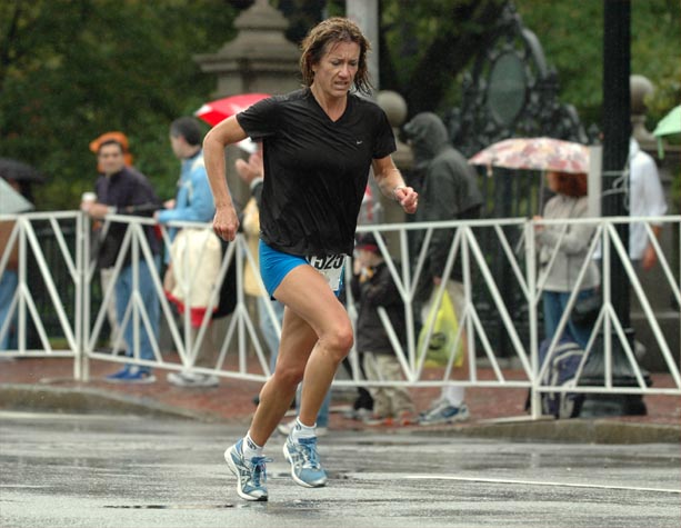 Annette Bauer, 41, of Springfield, Ohio, finished seventh in her age group and 62nd overall in 39:30.