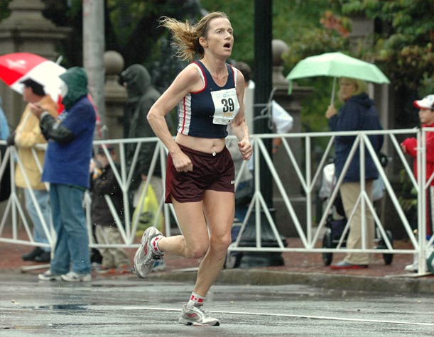 Stephanie Hodge, 40, of Long Island City, New York, finished 63rd in 39:34.