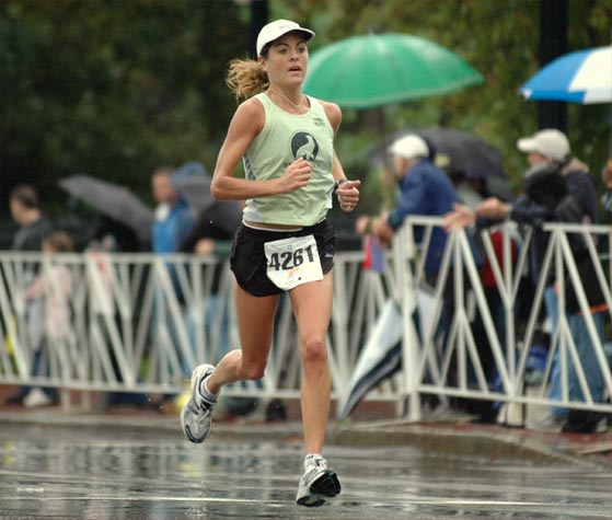 Cheryl Cleary, 31, of Dudley, Massachusetts, finished 69th in 39:56.