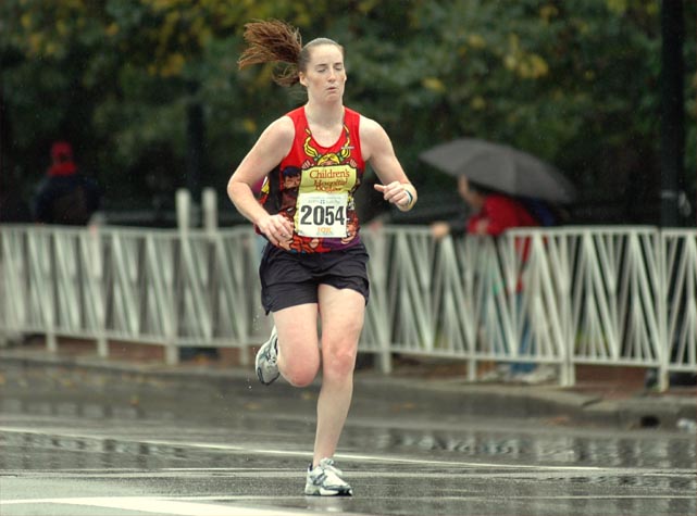 Helen Dinan, 25, of Reading, Massachusetts, finished 87th in 41:25.