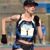 ...it became a race against the clock. Kastor fell just shy of the record, running 25:05 but winning the USA 8K title.