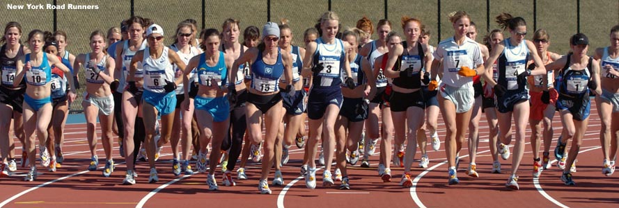 They're off. The race included approximately 40 runners.