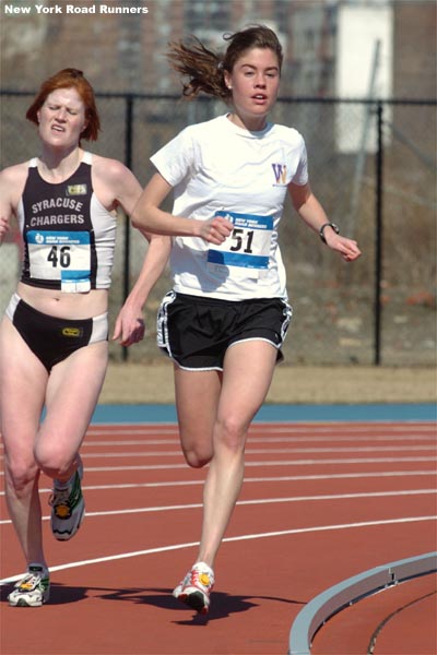 Williams College junior Michelle Rorke finished 34th in 28:49.