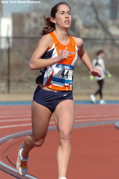 Whitall was a record-setting runner for the College of New Jersey.