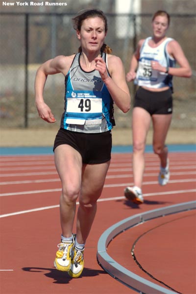 Lisa Grudzinski of the Westchester Track Club finished 36th in 29:13.