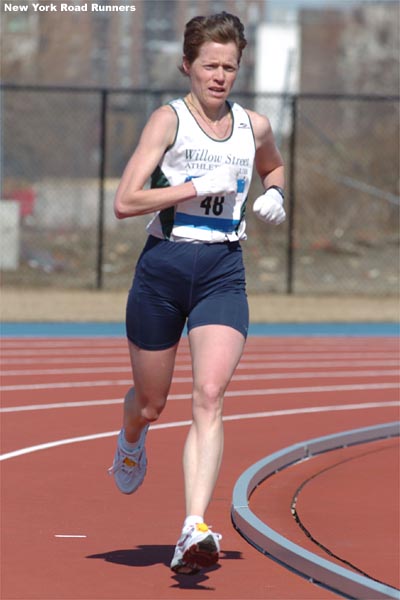 Emily Bryans of the Willow Street Athletic Club...