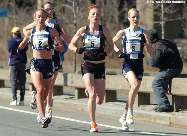 Tollefson had a breakthrough in the summer of 2004 when she won the 1,500 at the U.S. Olympic Trials and then ran a PR to qualify for the Olympic team.