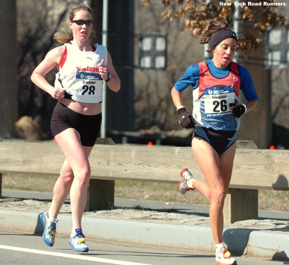 Troncoso, 45, was the only masters runner in the race, but she was able to hold her own with those in their 20s and 30s.