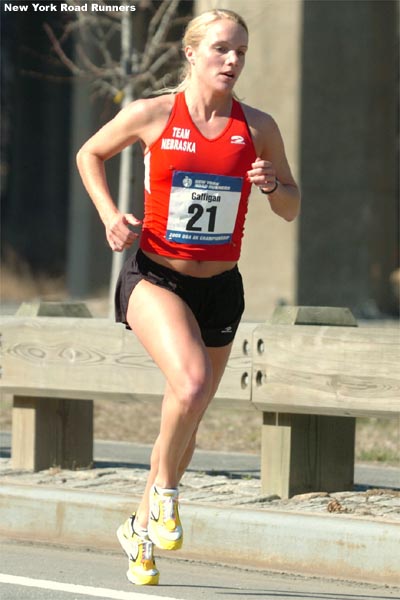 2004 University of Nebraska graduate and 2004 USA steeplechase champion Ann Gaffigan.