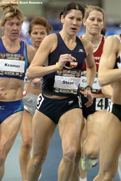 Karen Steen, a 2004 U.S. Olympic Marathon Trials qualifier.