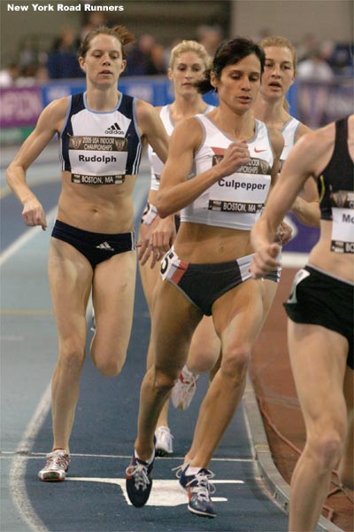 Shayne Culpepper, Amy Rudolph, and Lauren Fleshman stick close together.