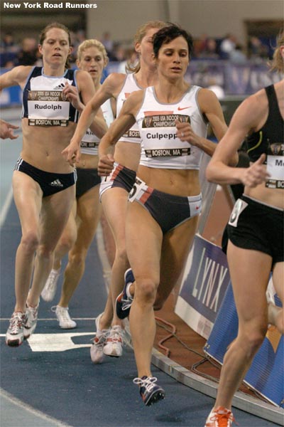 Shayne Culpepper had an excellent run at the World Indoor Championships in 2004 - she earned a bronze medal in the 3,000.