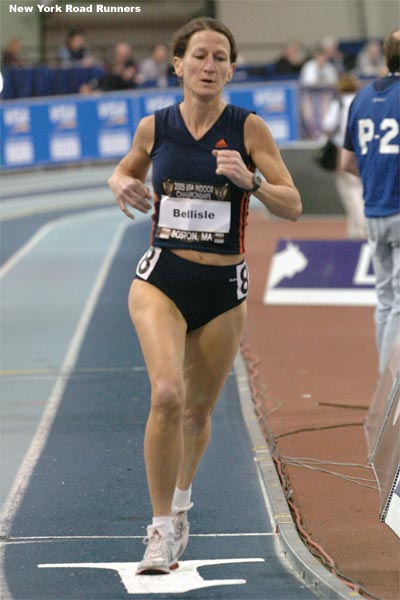 Marge Bellisle finished 10th in 5:24.87.