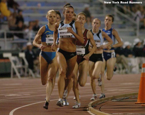 Tiffany McWilliams led the second heat early on. As the sun went down, getting decent photos became more of a challenge.