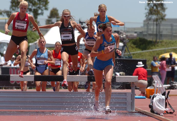 This summer's World Championships in Helsinki mark the first time that the women's steeplechase will be contested at a World or Olympic championship. The top three runners here...