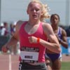 Rebekah Noble of Washington state, another high school phenom, finished second in the third heat in 2:09.66 and advanced to the final.