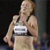 Katie McGregor pulled away from Blake Russell (who is right behind McGregor above) on the final lap to win her first USA track title in an impressive 31:33.82.