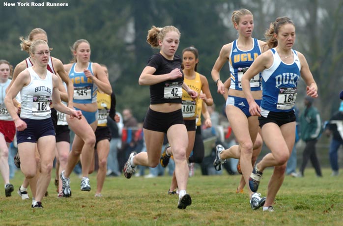 #42 Zoe Nelson, a senior at Kalispell (MT) High School, was among the competitors in the race.