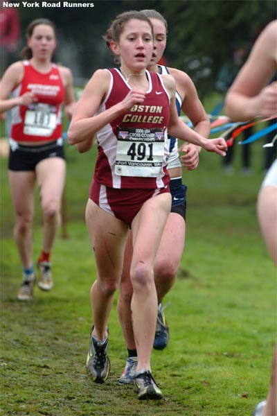 Boston College freshman Lynn Kubeja.