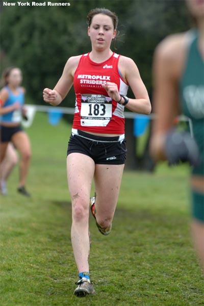 Carlene Mayfield, 16, a junior at Keller High School in Grapevine, Texas, was a Foot Locker National qualifer in 2004.