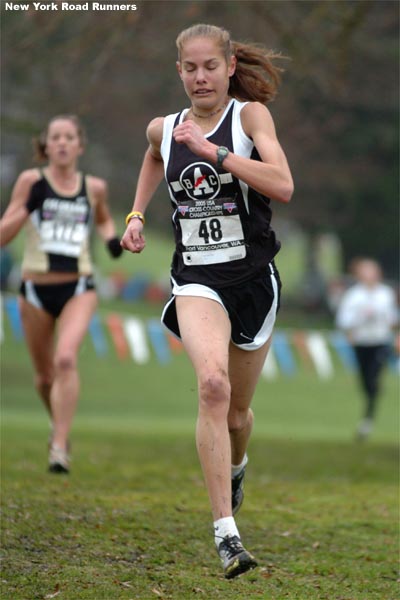 Chock, who now lives with her coach, Alberto Salazar, and is part of the Nike Oregon Project, looked like she was working hard, though.