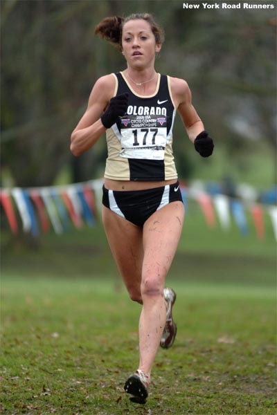 Liza Pasciuto, who raced with great maturity and helped her Colorado team win an NCAA Championship in November...