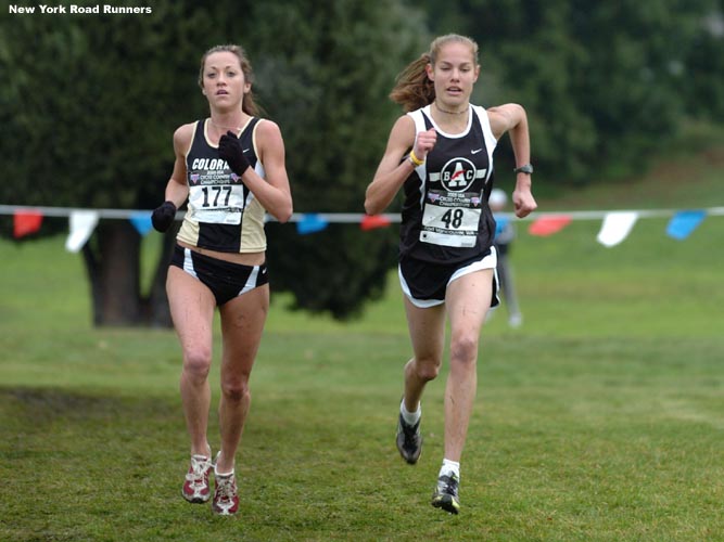 Chock struggled at the end, however, and finished fifth in 22:06, which was still good enough to put her on the World Cross Country team.