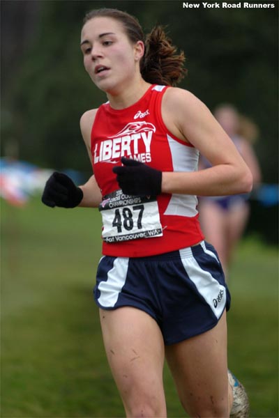 Liberty University freshman Danielle Jordan, a native of Medford, Oregon, finished 19th in 23:32.8.