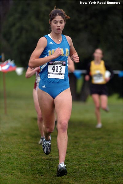 UCLA freshman Olga Aulet-Leon finished 22nd in 23:57.4.