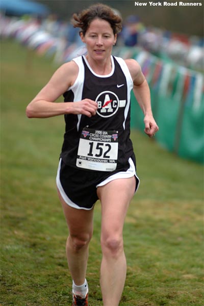 Becky Redding, 41, finished seventh in her age group (14th overall) in 37:21.