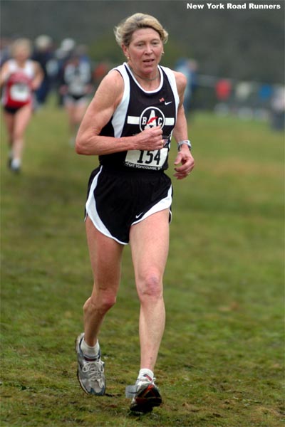 Laurie Binder, 57, of Portland, Oregon, finished second in her age group (16th overall) in 39:29.