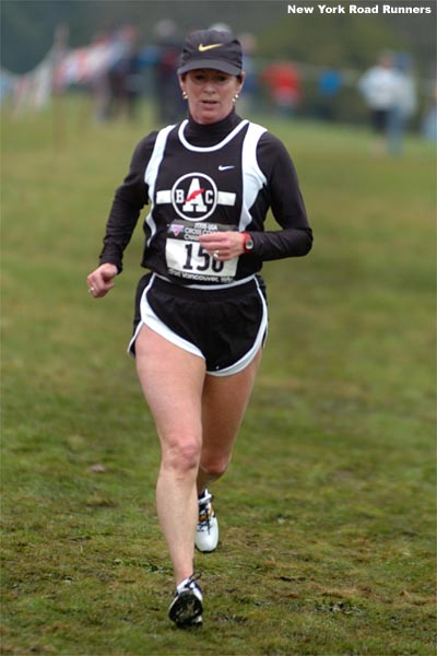 Janet Jordan, 56, finished fourth in her age group and 18th overall in 41:56.