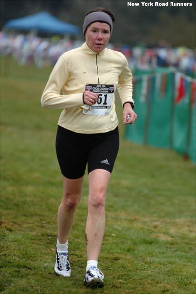 Barbara Spannaus, 57, of Excelsior, Minnesota, finished fifth in her age group (20th overall) in 47:27.