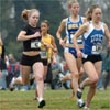 #42 Zoe Nelson, a senior at Kalispell (MT) High School, was among the competitors in the race.