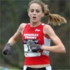 With about 1K to go, Erin Bedell was in sixth place, and only the top six would be going...