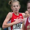 Kinsey Farren, 16, of the Metroplex Striders (who won the team title) finished 24th in 24:04.3.