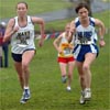 Tara Cook (left, 48th, 33:15.3) and Brenda Schrank (47th, 33:12.7).