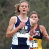 BYU's Laura Turner, who was also in the midst of the NCAA indoor track season.