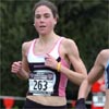 Aklufi led her See Jane Run team to victory at the USATF National Club XC Championships in December 2004.