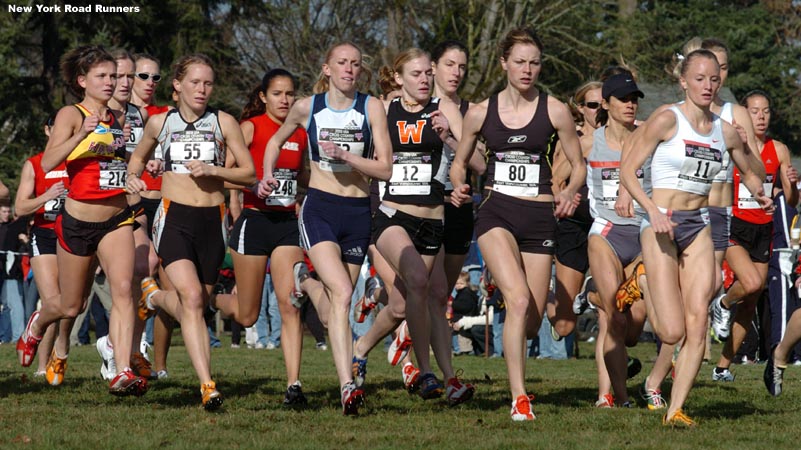 The top six finishers - who chose to take their spots - would qualify to represent the U.S. at the World XC Championships.