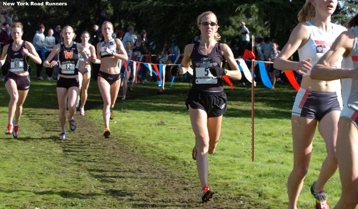 Blake Russell runs just behind Culpepper and Fleshman.