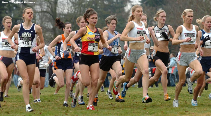 Also in there is #576, BYU's Laura Turner and #316 (in blue), Liz Wilson.