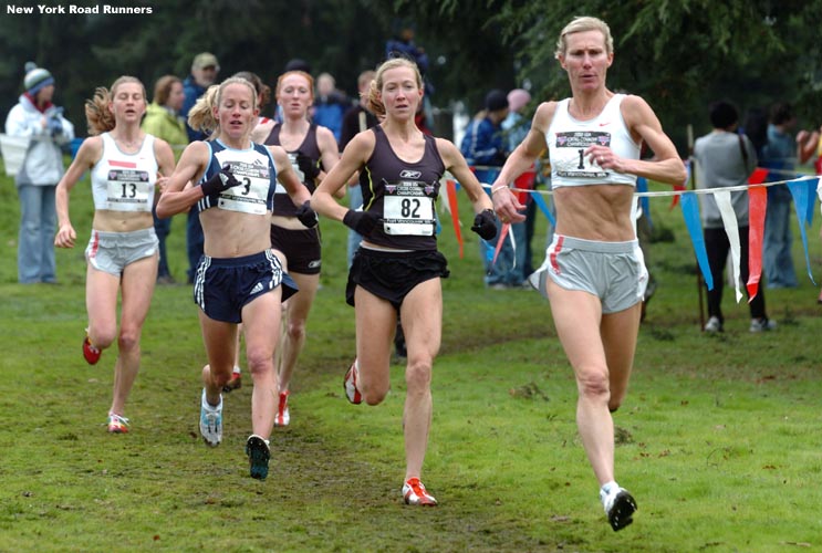 De Reuck, Russell, and Rhines all played key roles in the U.S. Olympic Marathon Trials in April 2004.